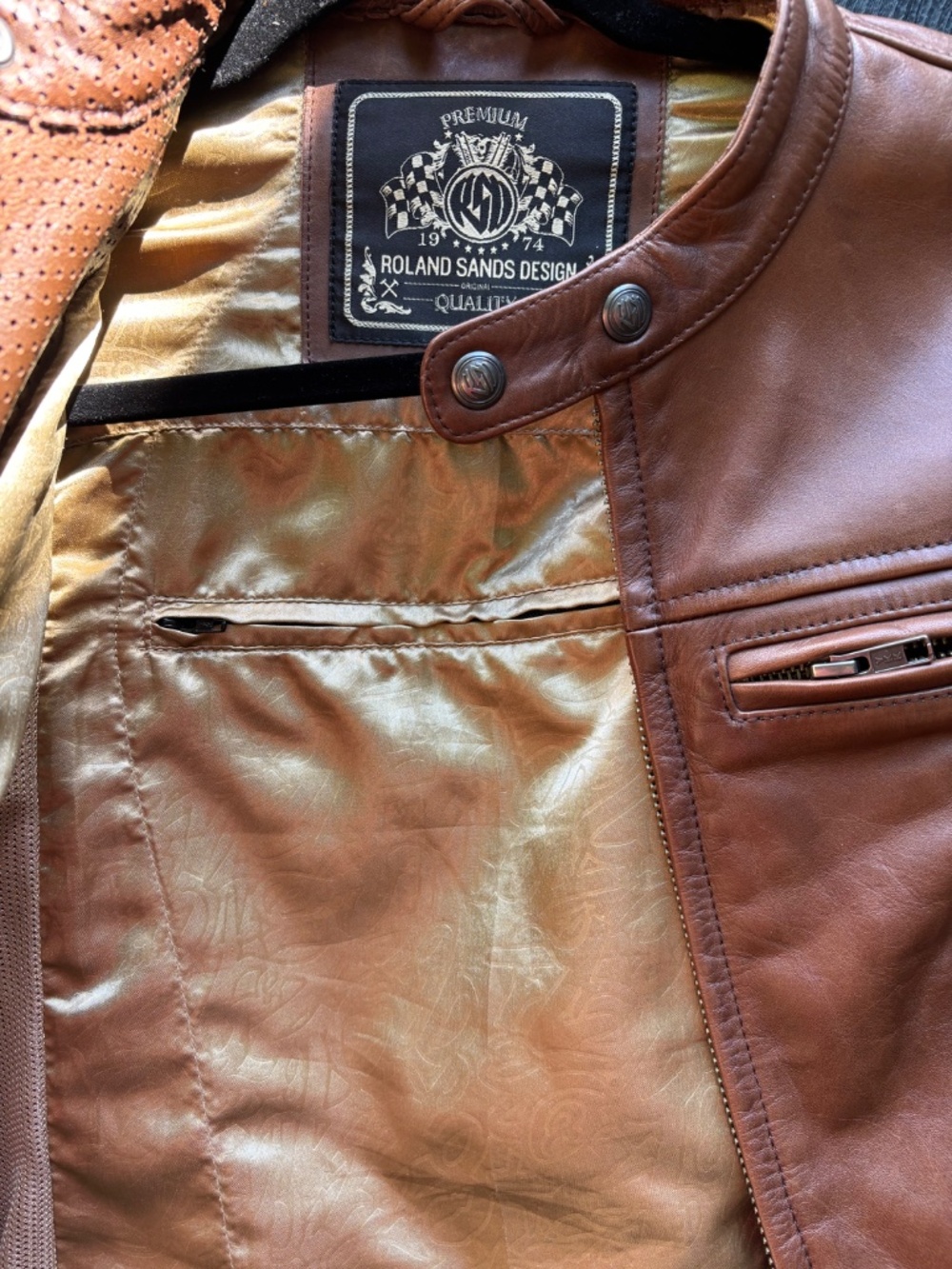 Leather Jacket - Roland Sands Design - Picture 4 of 5